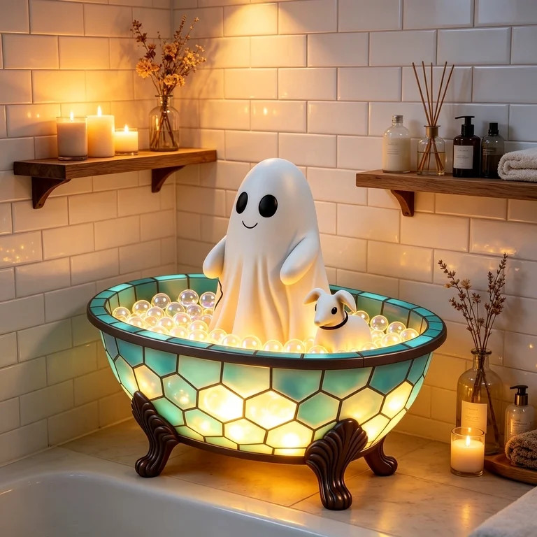 D:Bathtub Ghost & Dog Light | Walmart (US)