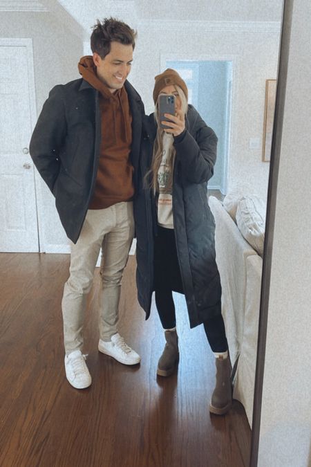 His and hers Winter outfit 

#LTKfamily #LTKSeasonal #LTKmens