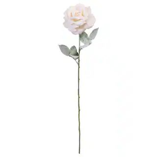 Snow Covered Champagne Rose Stem by Ashland® | Michaels | Michaels Stores
