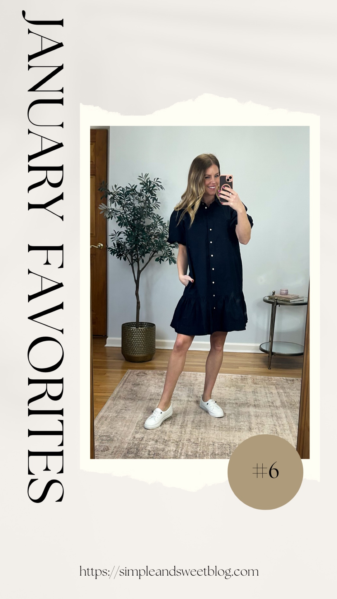 January Favorites: #6
$32 Puff Sleeve Dress- size small but XS would have fit better! 