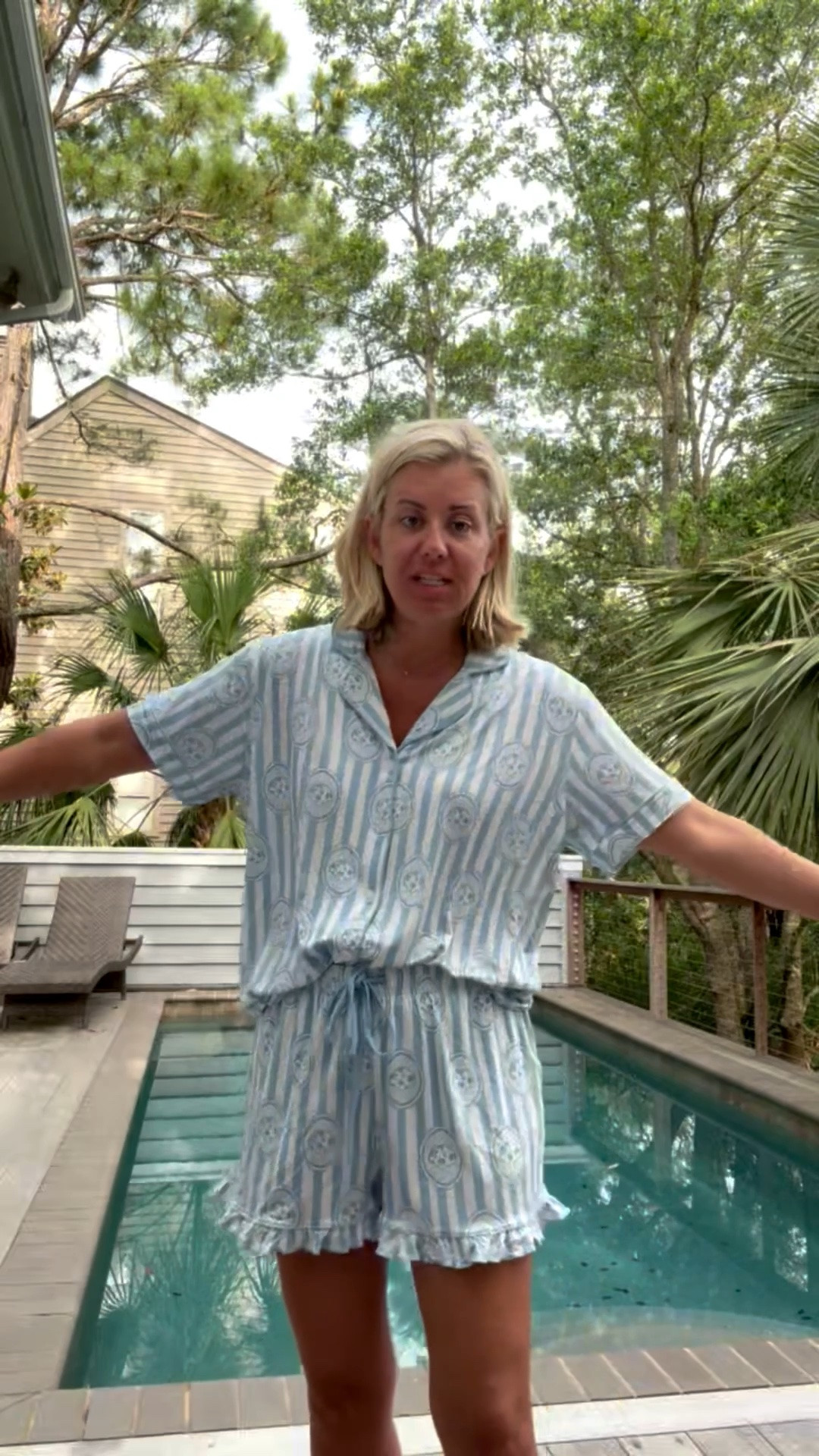 The new drop from In My Jammers is live!! Y’all these pajamas are so soft and so comfortable. I brought matching pajamas for the whole bunch and they are obsessed! ￼

#LTKOver40 #LTKTravel #LTKmorningroutine