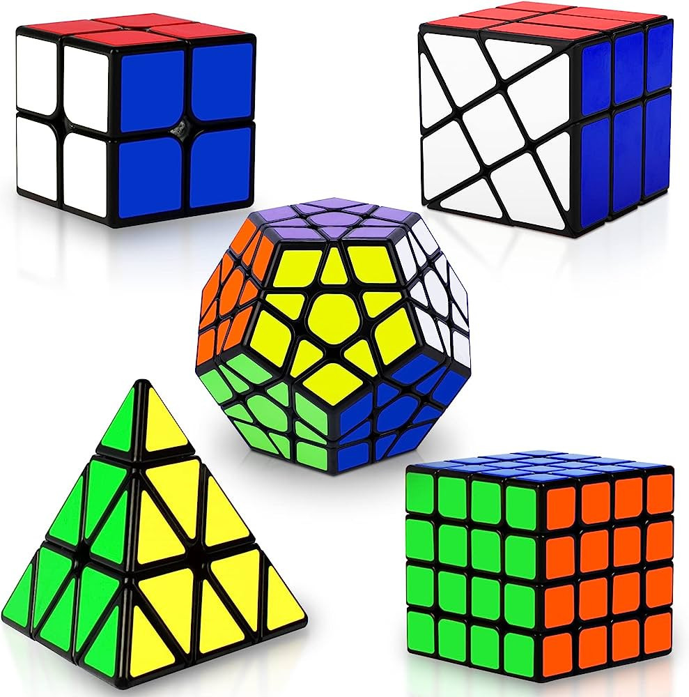 Speed Cube Set, Puzzle Cube, Magic Cube 2x2 4x4 Pyraminx Pyramid Megaminx Fenghuolun Puzzle Cube ... | Amazon (US)