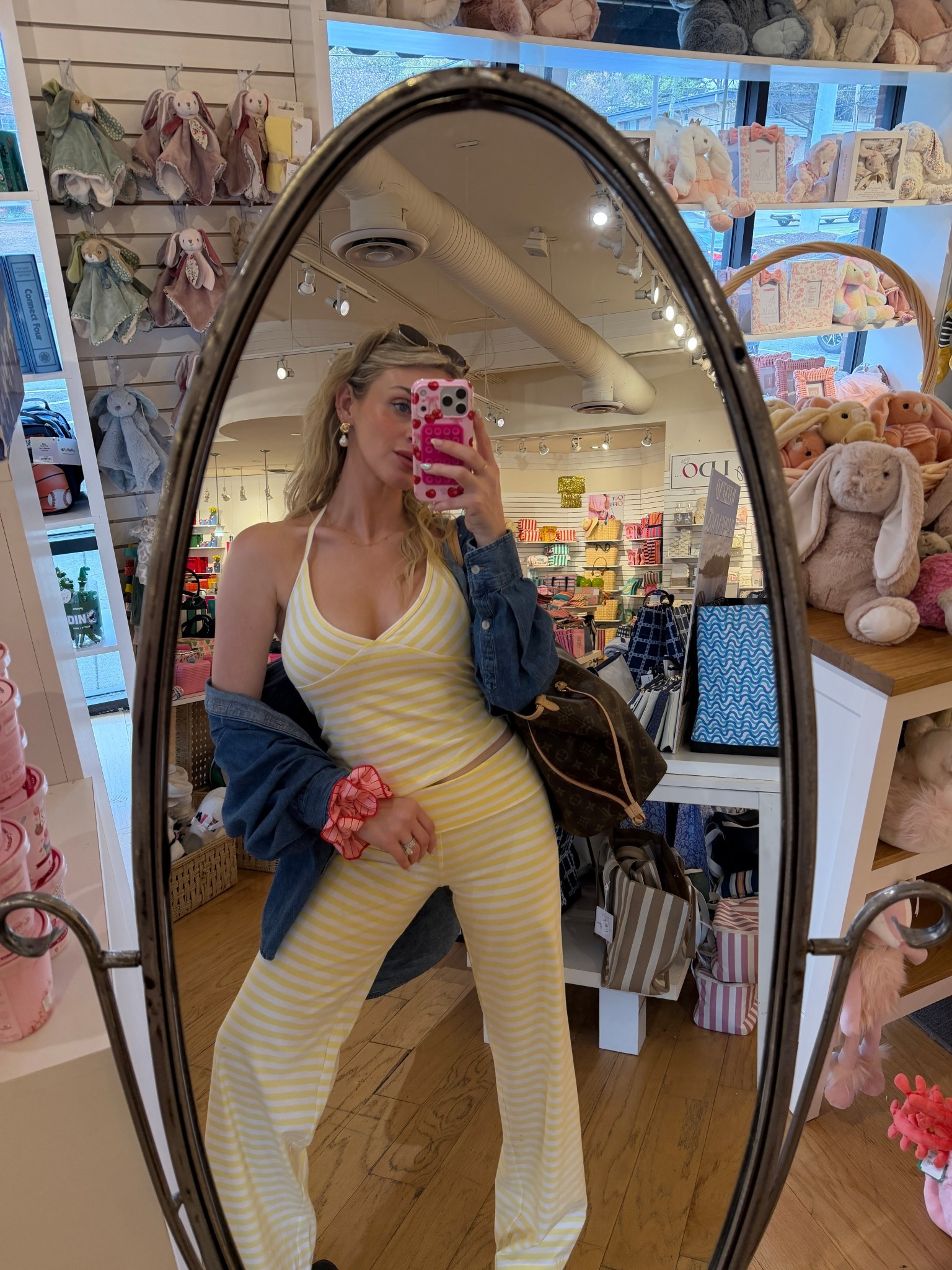 Adorable striped yellow set 🌼🌻🌞 

#LTKSeasonal #LTKmomlife #LTKdayinmylife