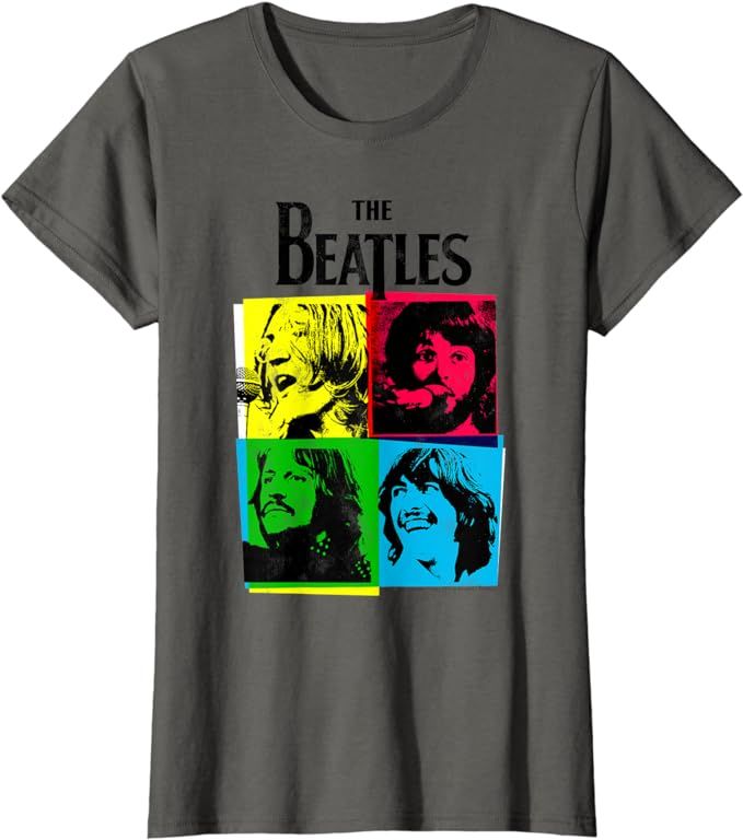 The Beatles CMYK Beatles T-Shirt | Amazon (US)