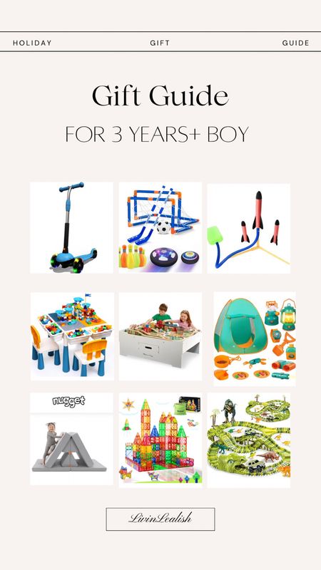 Gift guide for 3 year old boy!  🎁

#LTKGiftGuide #LTKkids #LTKCyberweek