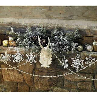 Suzanne Kasler Mercury Glass Christmas & Holiday Garland | Ballard Designs, Inc.