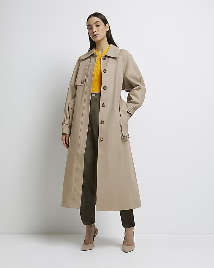 Beige trench coat | River Island (UK & IE)