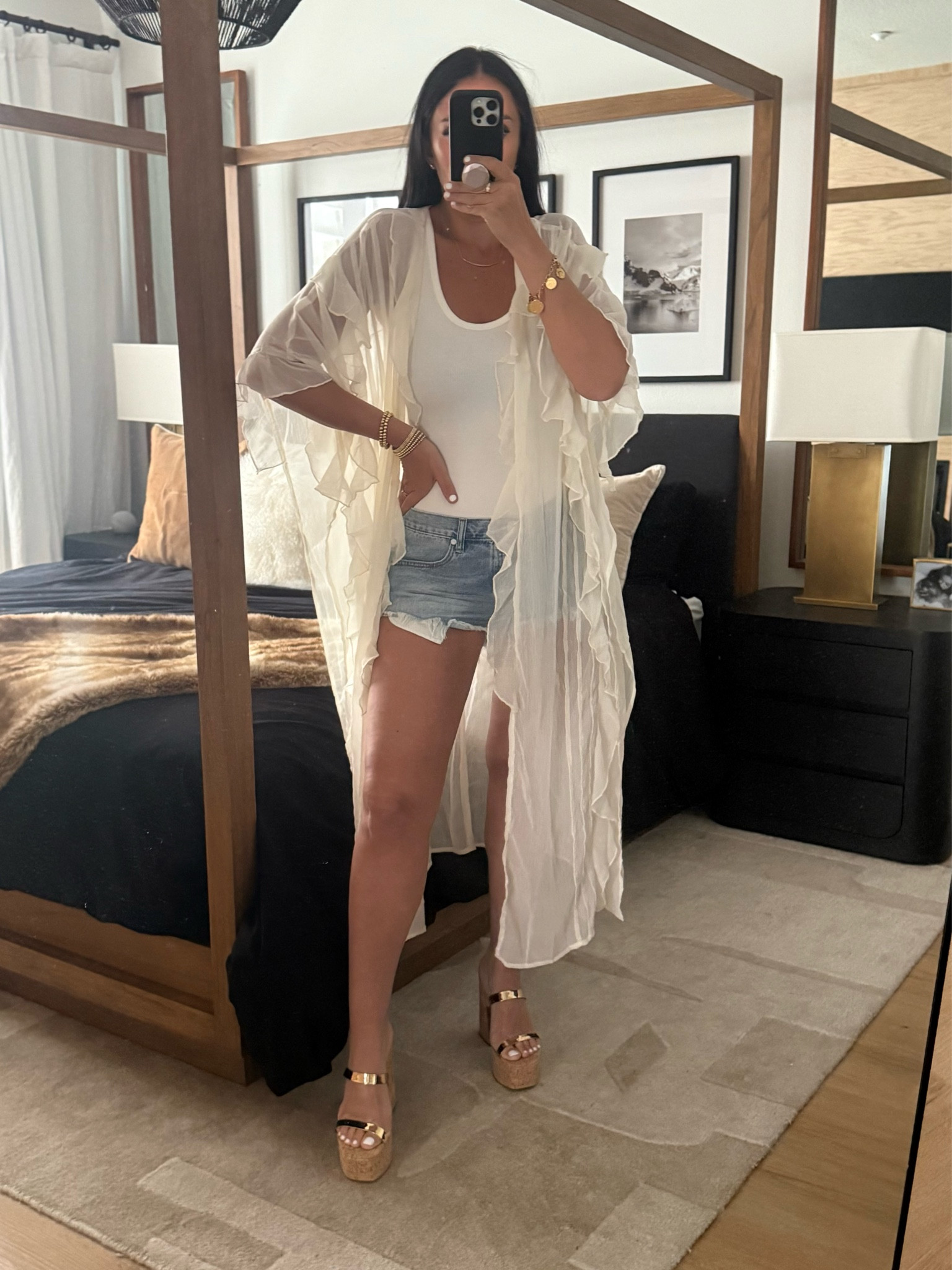 Free People Winter Valley Kimono 