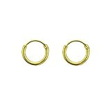 8mm Gold Hoop Earrings | Amazon (US)