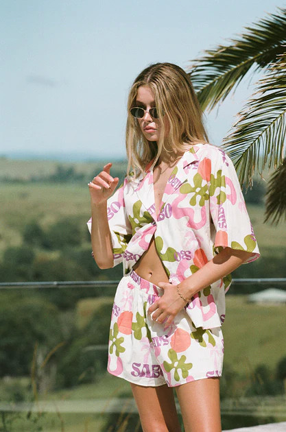 Seona Shorts - Tropical | SABO SKIRT (Global)
