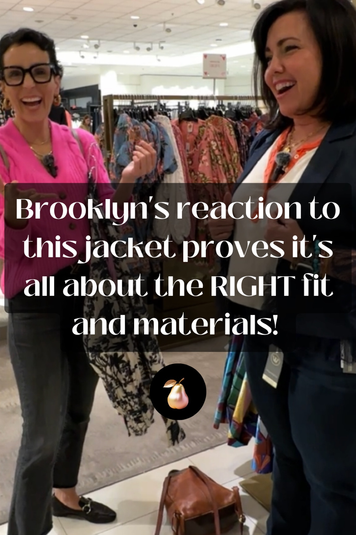If I've said it once, I've said it a thousand times. It's all about the fit and materials, and Brooklyn's reaction after trying on this Cinq à Sept Blazer says it all! I think she said, "cute" a hundred times prancing around the store. Her experience trying on clothes that were right for her shape is what makes long days shopping so worth it! She is a size 12, 175lbs and 5'2". She presents and teaches to large groups of small business owners. This special jacket and others she snagged by this brand will be her go to for sometime to come! Isn't it wonderful how the right outfit boosts confidence and lights up your day? 


#LTKSeasonal #LTKWorkwear #LTKStyleTip