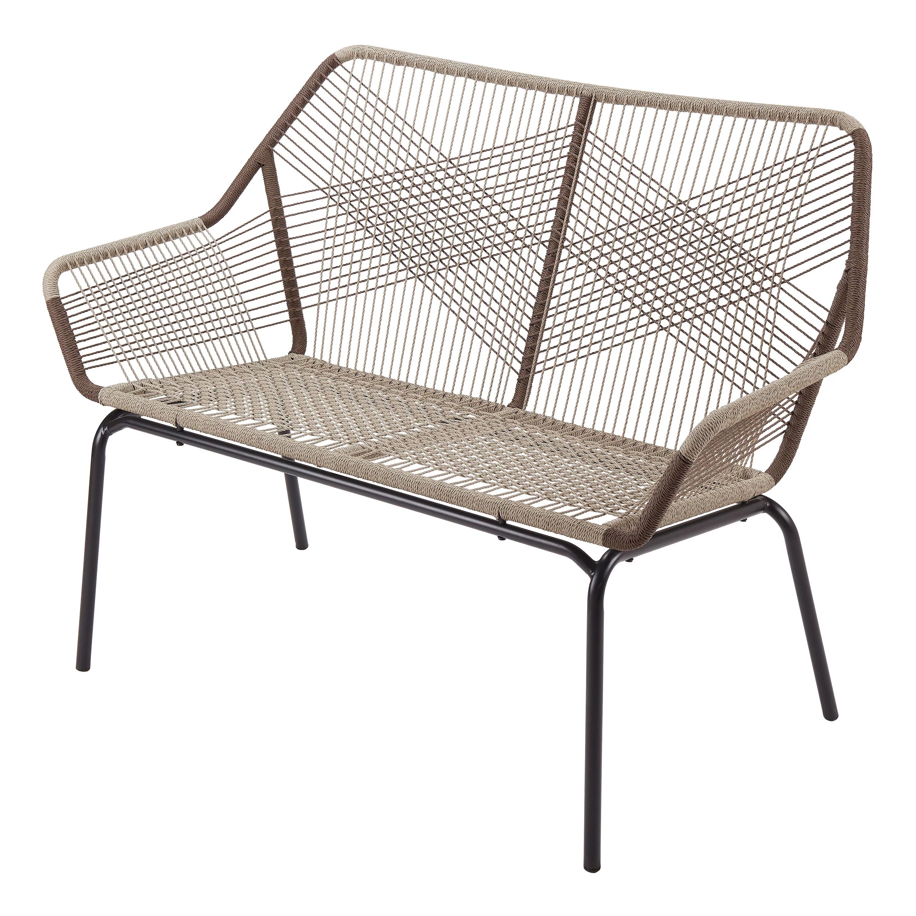 Better Homes & Gardens Satilla Outdoor Loveseat Bench | Walmart (US)