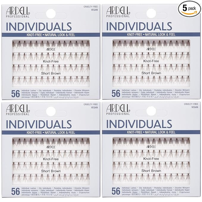 Ardell Individual Lashes, Lash Extensions - Short, Brown, Natural Look DIY Lash Clusters, Easy Ap... | Amazon (US)