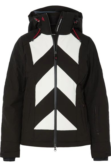 Perfect Moment - Tignes Hooded Quilted Ski Jacket - Black | NET-A-PORTER (UK & EU)