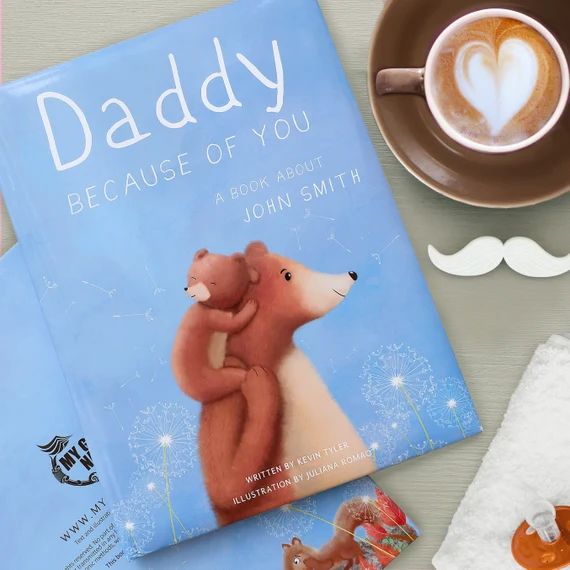 Father's Day Gift Father's Day Book Personalized Dad | Etsy | Etsy (US)