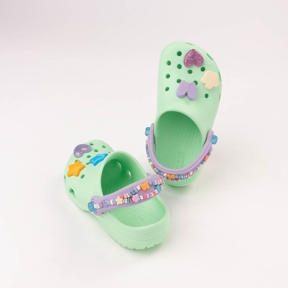 Crocs Classic Summer Camp Clog - Baby / Toddler - Neo Mint | Journeys