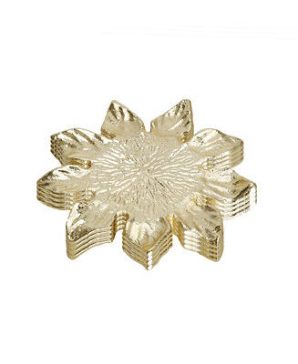 Flower Shaped Coaster, Set of 4 | Macy's