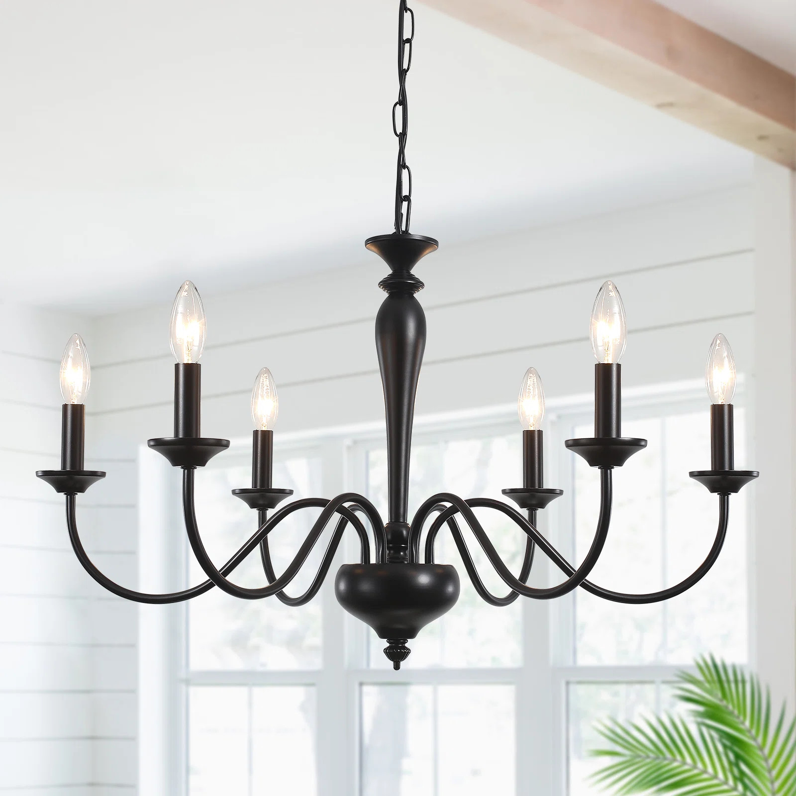 Tinoco 6 - Light Candle Style Classic Chandelier | Wayfair North America