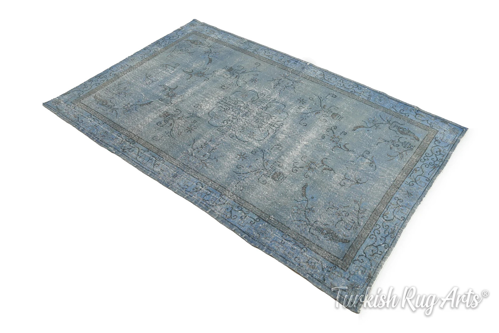 5.6x8.7 ft TURKISH RUG, COLORFUL Floral, Vintage Rug, Handmade Rug, Oushak Rug, Wool Rug, Area Ru... | Etsy (US)