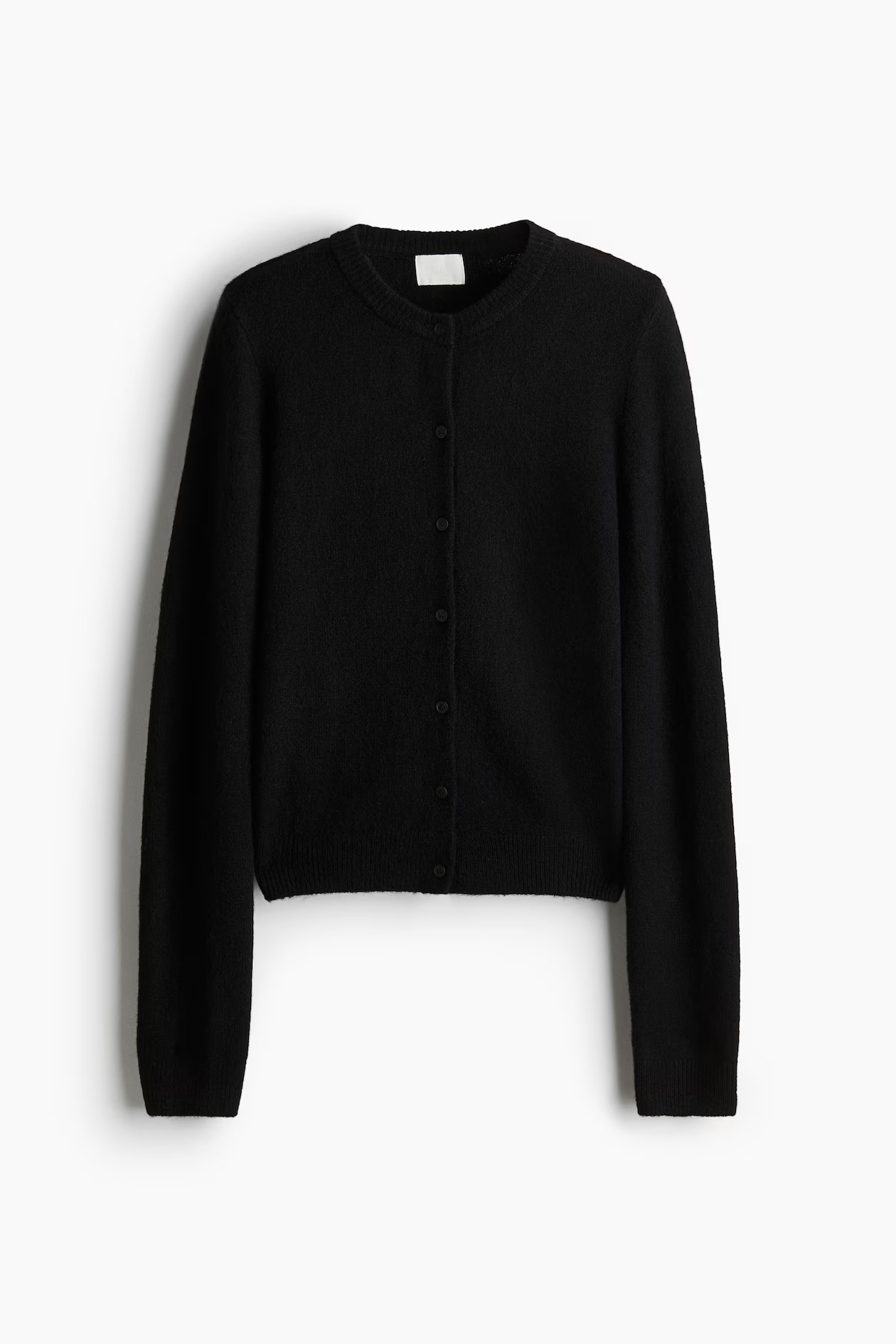 Knitted cardigan - Black - Ladies | H&M GB | H&M (UK, MY, IN, SG, PH, TW, HK)