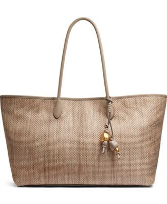 Weekend Woven Large Tote Bag | Macy's