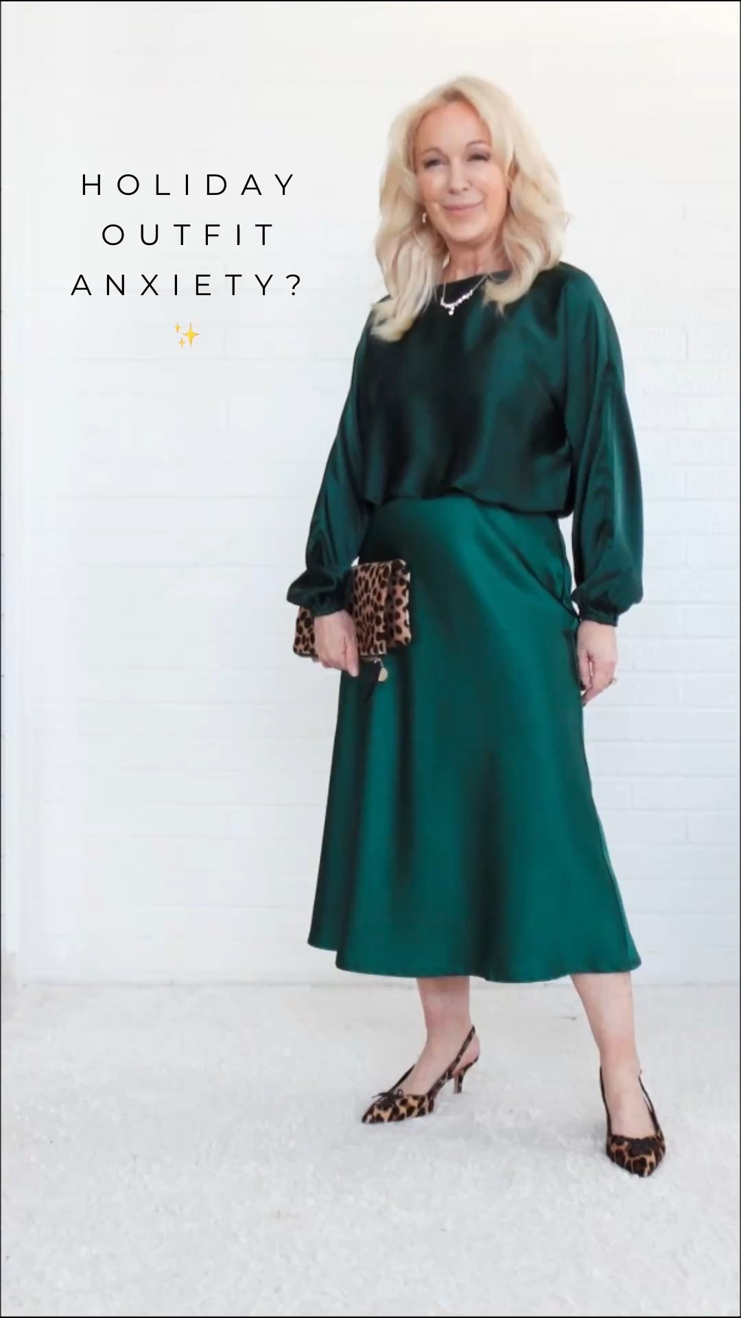 Holiday Outfit Anxiety? This Is Why Women 40+ Skip Events

🎄 Holiday outfit anxiety is real — especially for women over 40.

👀 If you’ve ever stared at your closet before a holiday dinner or party wondering “Is this right?”
 🚪 Or worse… decided not to go at all because getting dressed felt overwhelming — you’re not alone.

🧠 The fear isn’t about clothes.
 ✨ It’s about confidence, clarity, and not wanting to get it wrong.

📺 That’s why I created a new Y*T* video, “Holiday Outfit Anxiety? Here’s Why.”
 🔍 In it, I break down the 6 emotional fears that sneak up on us every holiday season, how to combat that anxiety, and what to wear instead so you can show up feeling calm, elegant, and confident.

👠 Because the goal isn’t a perfect outfit.
 🥂 It’s attending the event — and actually enjoying yourself once you’re there.

🎥🍿 Watch the full video on YouTube  

💋 With Style + Presence,
Valarie

#FashionOver40 #StyleOver40 #holidayoutfit #holidayoutfits 

#LTKHoliday #LTKOver40 #LTKPetite