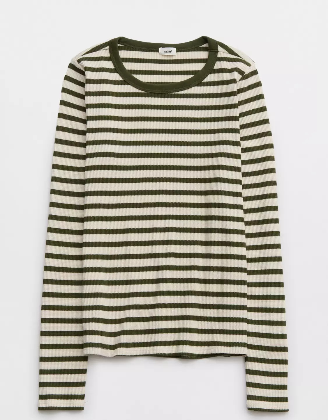 Aerie Long Sleeve Waffle T-Shirt | Aerie
