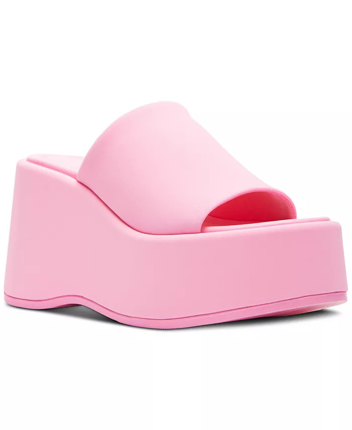 Madden Girl Nico Platform Wedge Sandals - Macy's | Macy's