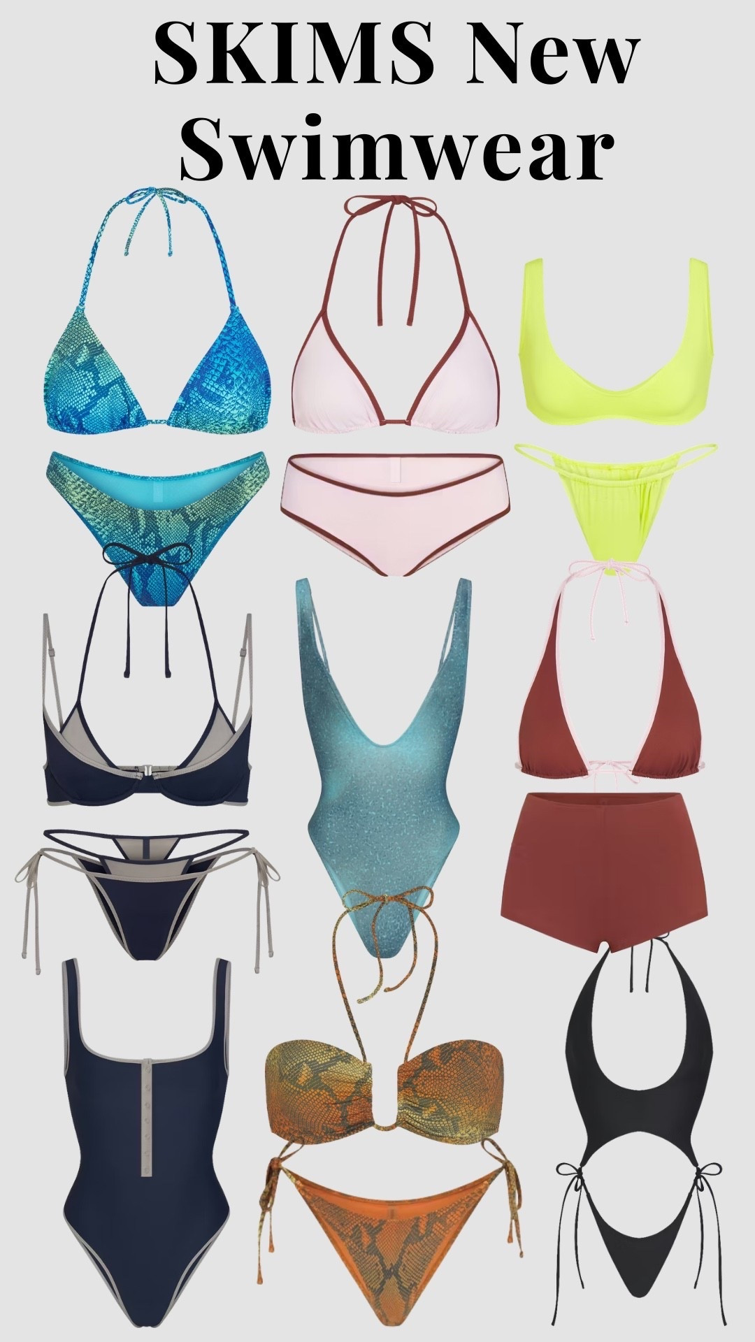 Skims New Swimwear 👙

#LTKSwim #LTKSeasonal #LTKootd