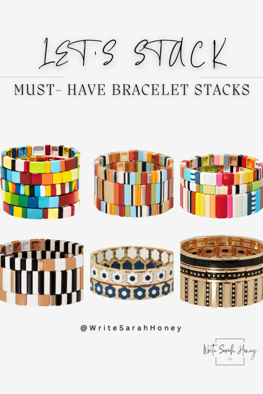 Elevate your style with these bracelet stack by Roxanne Assoulin. Shop now and add the perfect finishing touch to any outfit!
#Roxanneassoulin #Stack
#ElevateYourStyle #BraceletStack #FashionAccessories #ChicAndTrendy #ArmCandy #StackedBracelets #JewelryLovers #StyleStatement #ShopNow #AccessorizeYourOutfit #Fashionista 

#LTKStyleTip #LTKSaleAlert #LTKBeauty