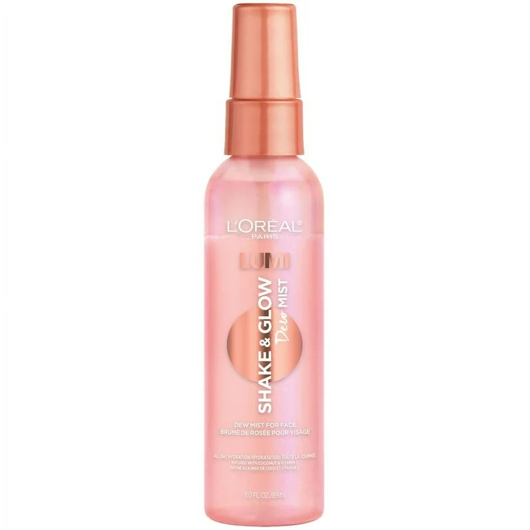 L'Oreal Paris True Match Lumi Shake and Glow Dew Mist, Dew Mist, 3 fl oz | Walmart (US)