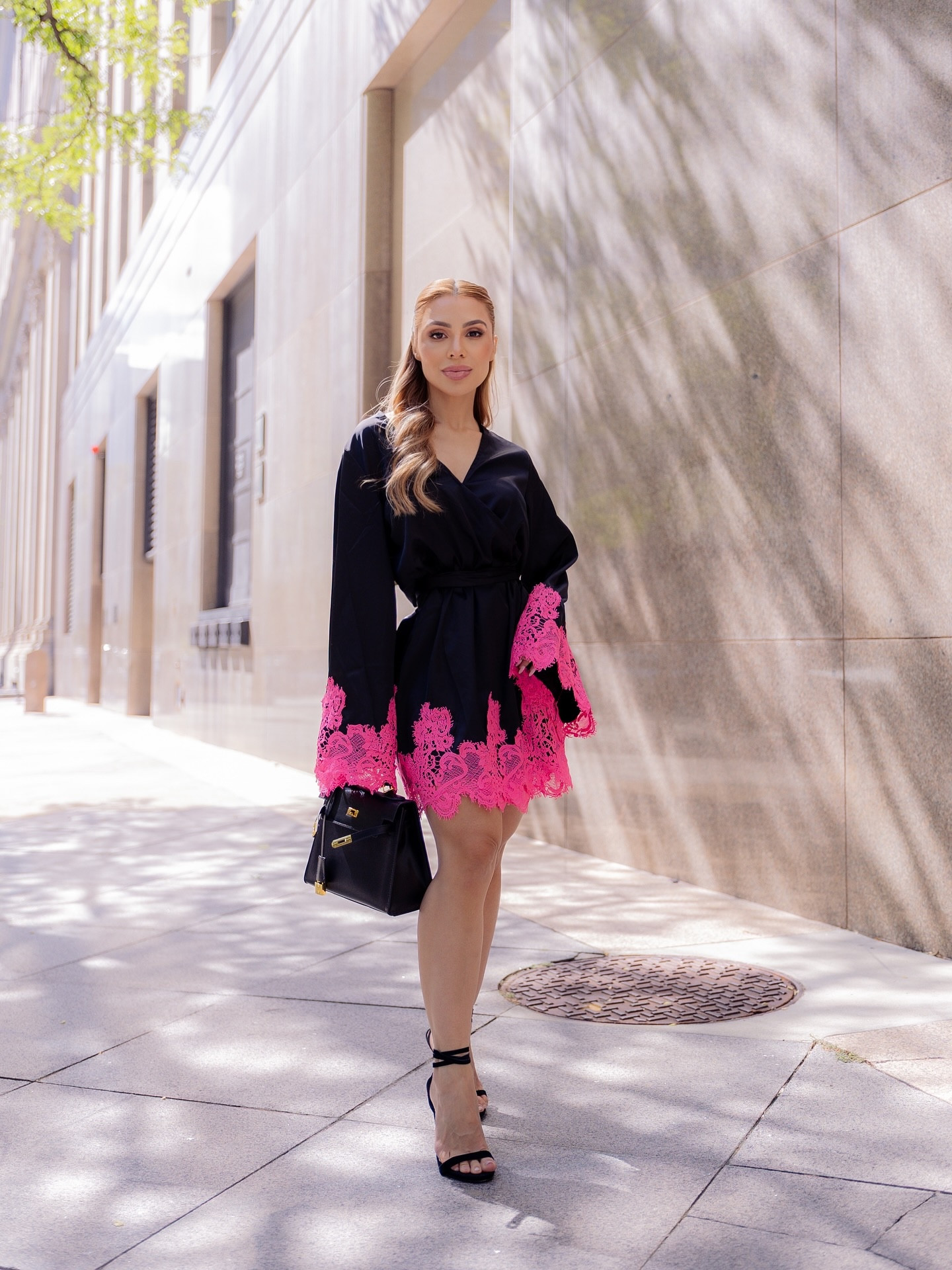 ✨ Fall Fashion Spotlight: Feminine, Bold & Luxe ✨
Wearing the Soft Ember Wrap Lace Mini Dress from @vici — and it’s a total showstopper. The luxe satin finish, wrap silhouette, and vibrant pink lace detail make this the perfect statement piece for fall events, date nights, or content days in the city. 💗🖤

It’s giving confidence, elegance, and main character energy — all in one look.

📎 Link saved in Stories and September Links highlight.

#VICI #FallFashion2025 #MiniDressSeason #BostonContentCreator #LuxuryInspiredLook #FeminineStyle #StatementDress #SatinWrapDress #ChicAndBold #SoftLuxuryStyle