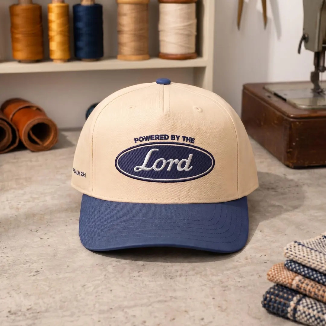 Powered by the Lord Hat, Christian Ford Logo Cap, Embroidered Religious Baseball Hat, Faith Based... | Etsy (Global)