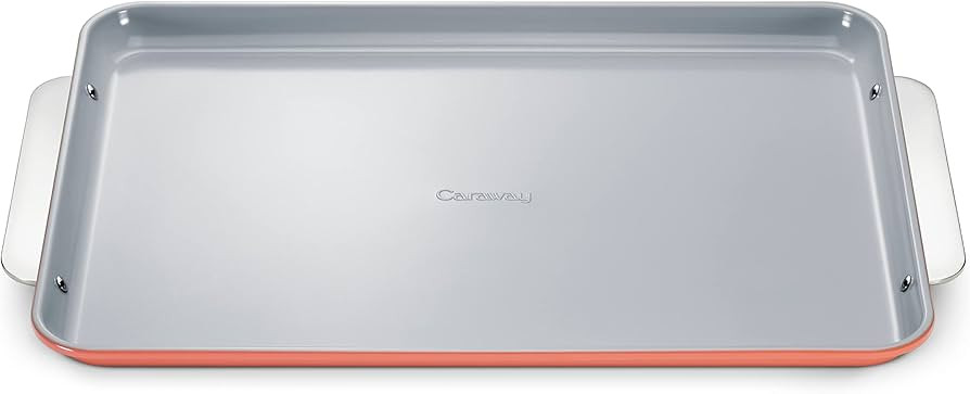 Caraway Non-Stick Ceramic Baking Sheet - Naturally Slick Ceramic Coating - Non-Toxic, PTFE & PFOA... | Amazon (US)