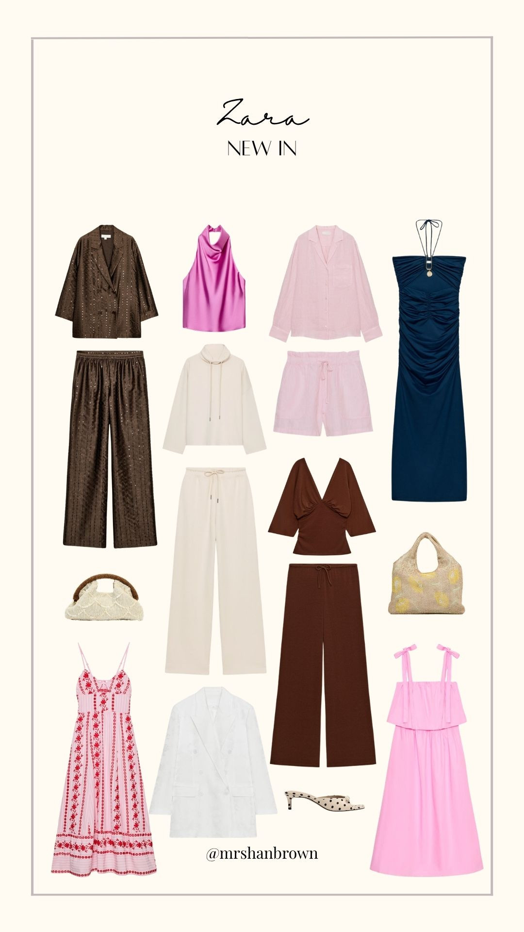 Zara New In

Spring Zara Edit, High Street New Season, Occasionwear, Coord Set Outfit Ideas, Pink Dress Outfit, Neutral Capsule Pieces, Evening Dress Edit, Affordable High Street Finds, Holiday Style, Holiday Fashion, Holiday Occasion Dress, Loungewear  

 #LTKuk #LTKspring #LTKsummer