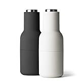 MENU Bottle Grinder with Steel Lid, Ash/Carbon, Set of 2 | Amazon (US)