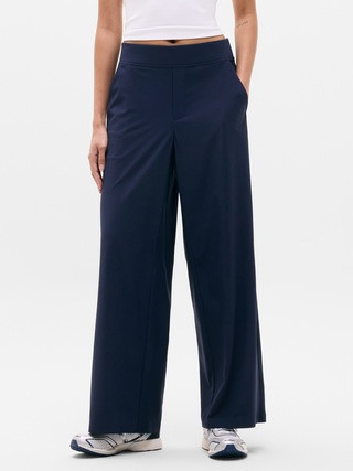 Brooklyn Mid Rise Wide Leg Pant | Athleta