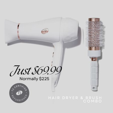 T3 micro sale! Hair brush and dryer combo! Just $69.99 

#LTKunder100 #LTKbeauty #LTKsalealert