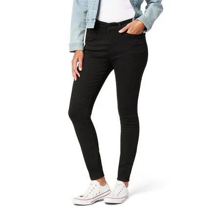 Levi Strauss Signature Women s and Women s Plus Mid Rise Skinny Jeans Inseams: Short Regular Long; Sizes 2-28 | Walmart (US)