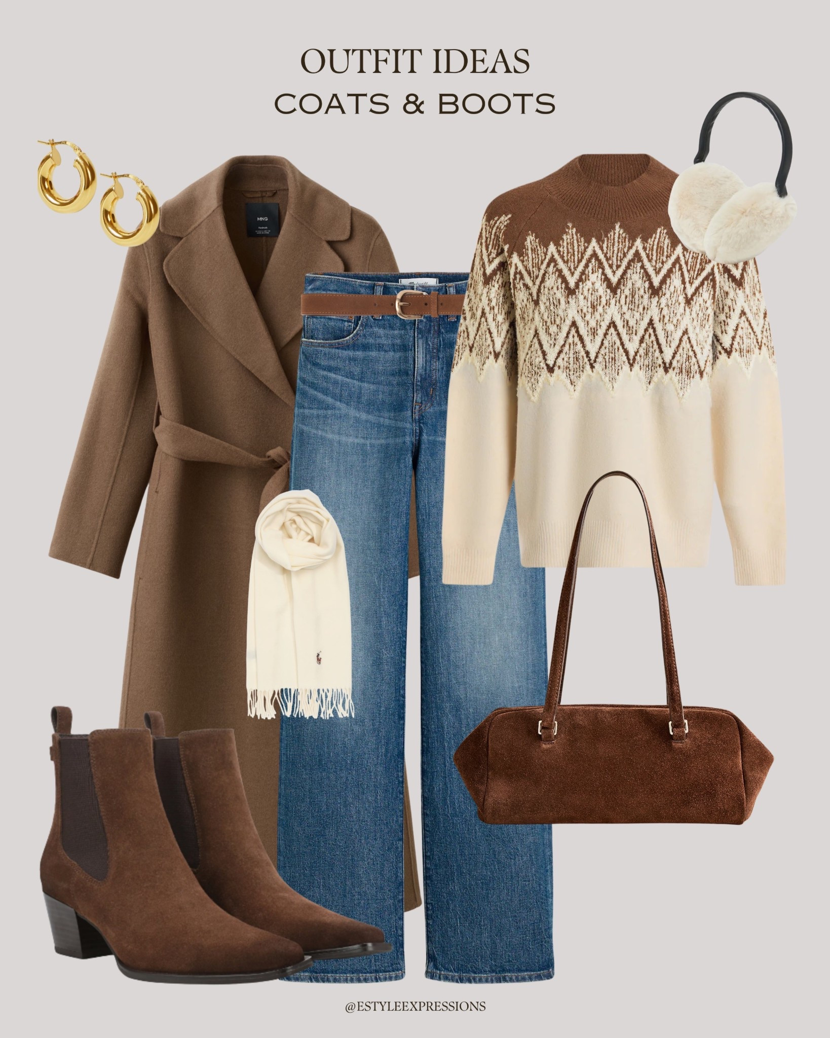 Cozy Outfit Ideas with Coats🧥 & Boots🥾—easy, polished formulas to navigate winter in chic, effortless style.✨🤎 

#LTKFindsUnder100 #LTKSaleAlert #LTKSeasonal