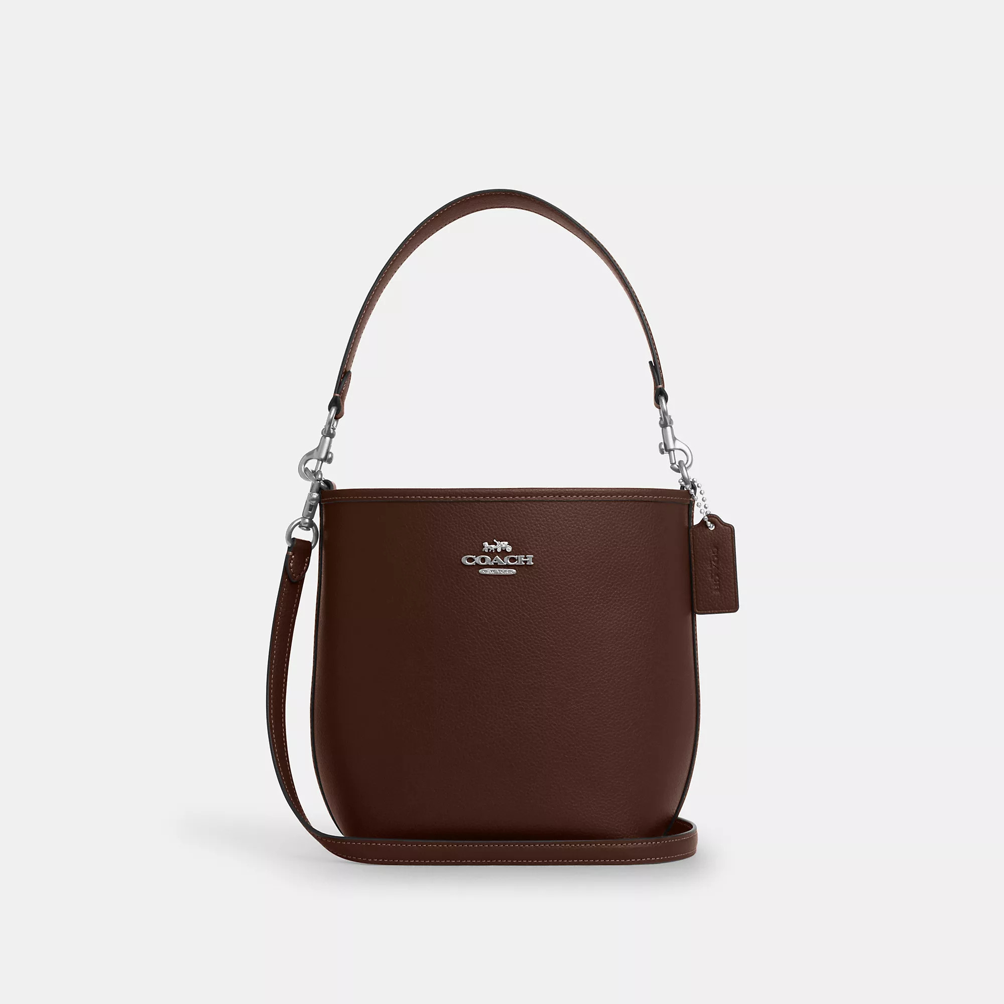 COACH City Bucket Bag - Women's - Brown - Leather | Coach Outlet CA