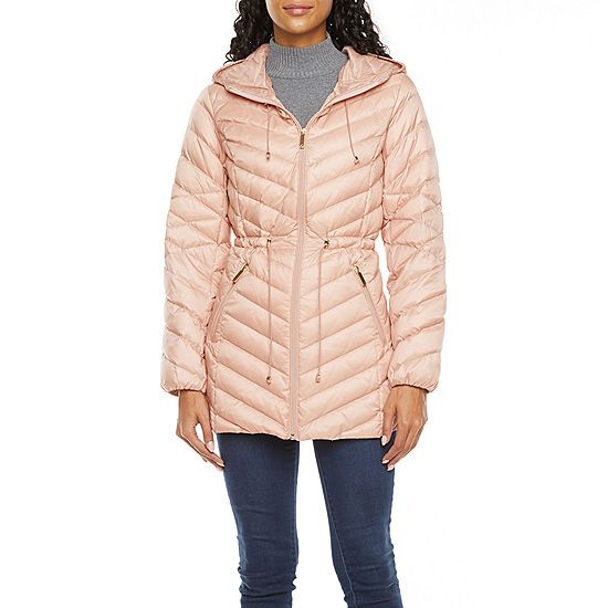 Miss Gallery Hooded Packable Sustainable Down Puffer Jacket | JCPenney