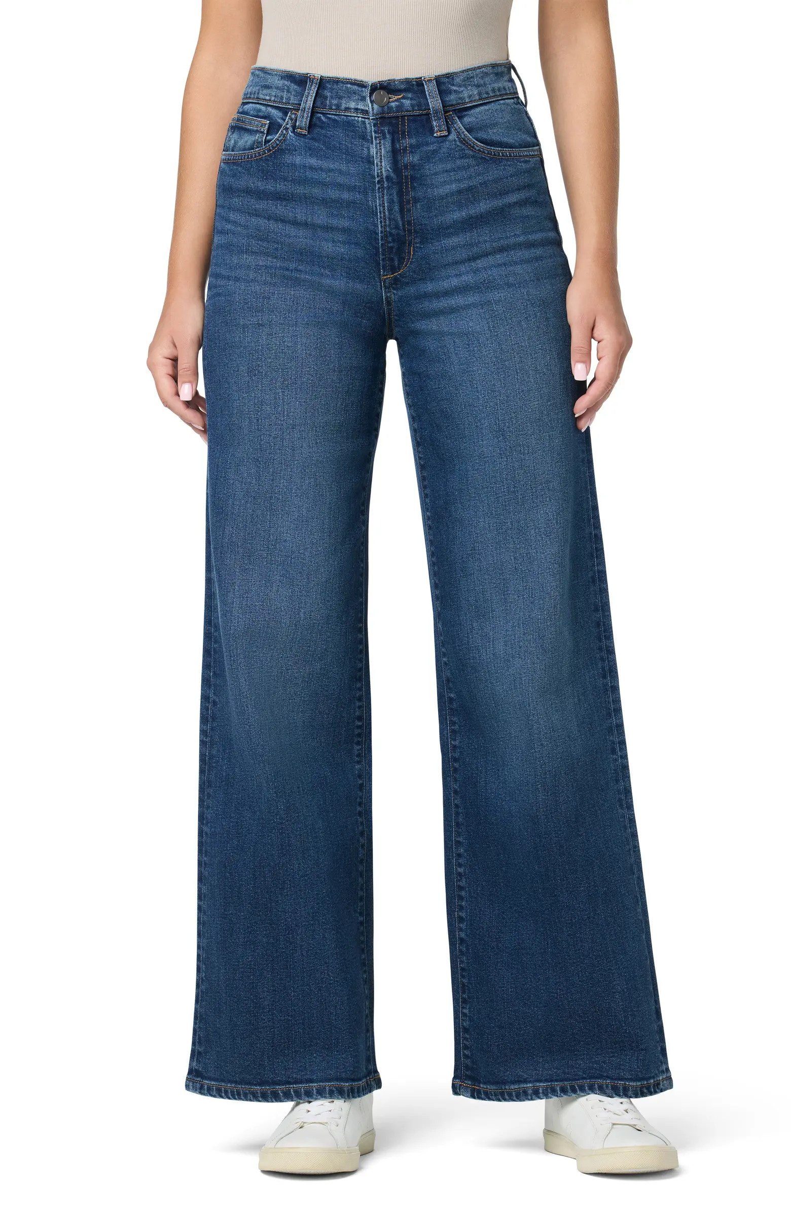 High Waist Ankle Wide Leg Jeans | Nordstrom Rack