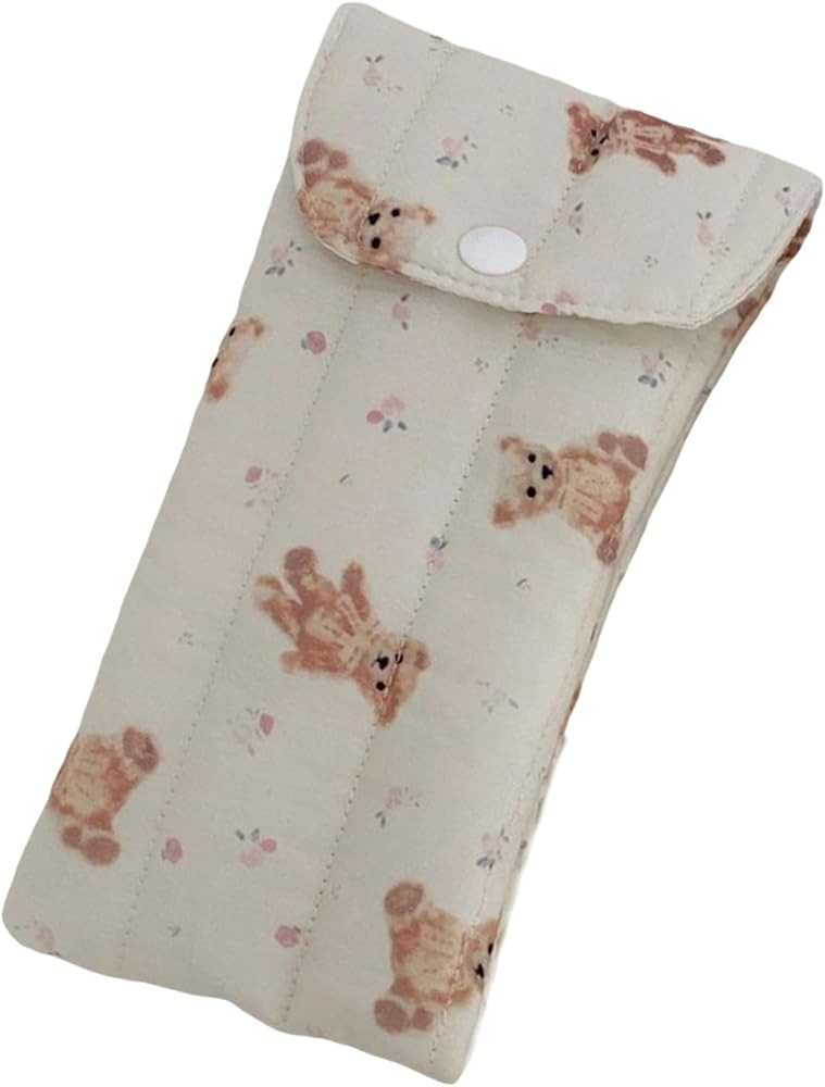 Practical Eyeglass Pouches Portable and Fabric Case Eyewear Bag for Everyday Commutes Travel or W... | Amazon (US)