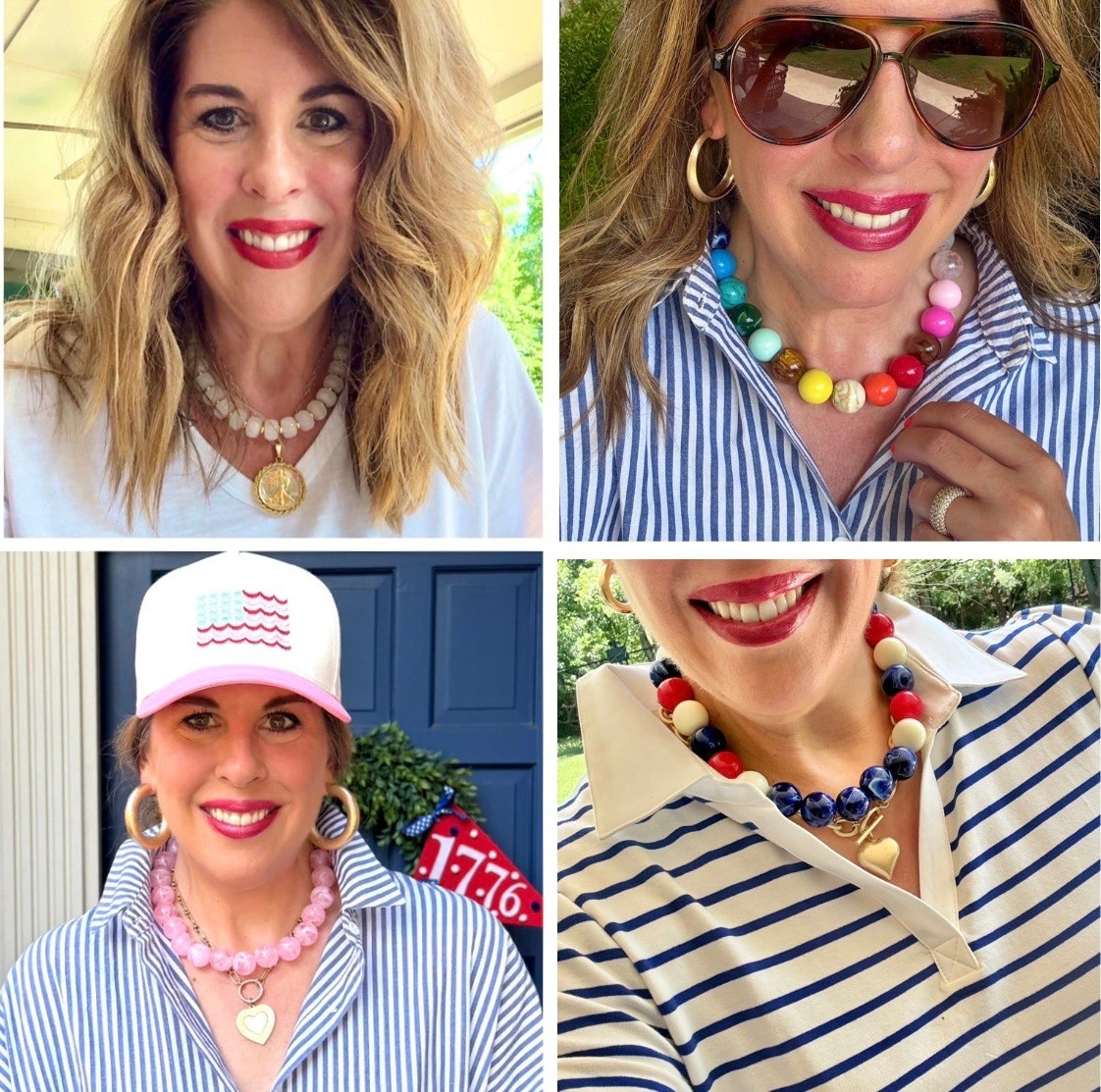 Fave accessory this summer… Chunky colorful necklaces!

#LTKgrwm #LTKOver40 #LTKootd