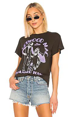 Madeworn Fleetwood Mac '78 Summer Tour Tee in Dirty Black from Revolve.com | Revolve Clothing (Global)