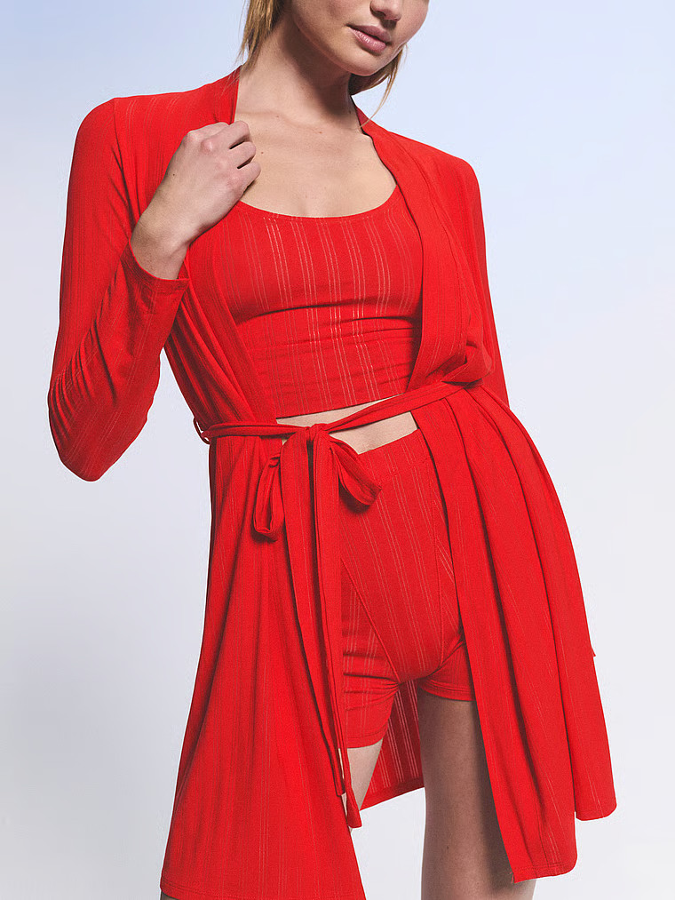 Buy Ultra-Fine Modal 3-Piece Matching Set, Heather Anthracite - Order Pajamas Sets online - Victo... | Victoria's Secret (US / CA )