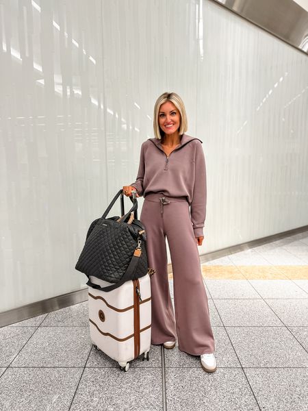 This Spanx set is perfect for travel 👏 wearing a small in the wide leg pants XS in the half up! Use code: BRITTANYXSPANX for 10% off

Loverly Grey, travel outfit 

#LTKsalealert #LTKSeasonal #LTKstyletip