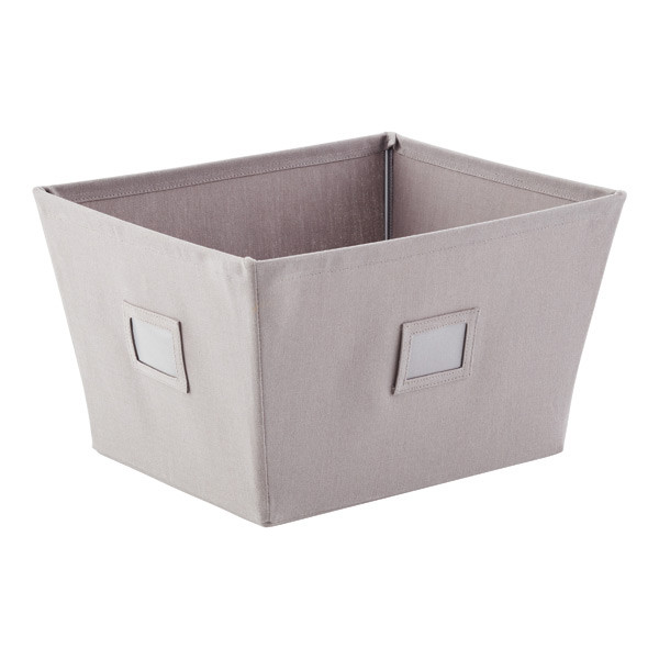 Large Open Canvas Bin | The Container Store