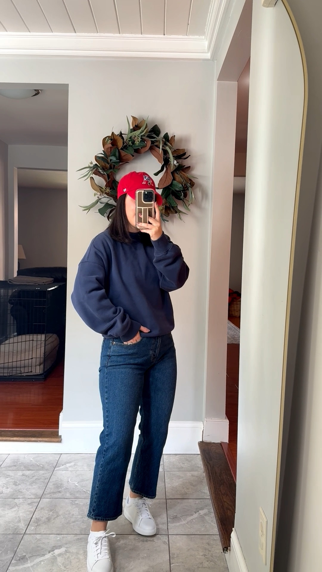 Buy one get one 50% off right now! xs mockneck sweatshirt, 26 short cropped jeans, sneakers are tts
For reference I am:
5ft, 120lbs, 26” waist 

Casual outfits
Spring outfits
Petite jeans
Denim
Petite outfits
Mom outfits

@abercrombie 

#LTKSeasonal #LTKSaleAlert #LTKPetite